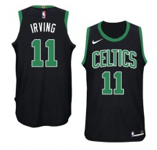 Mænd Trøje Boston Celtics Kyrie Irving 11 2017-18 Sort Swingman