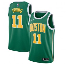 Mænd Trøje Boston Celtics Kyrie Irving 11 2018-19 Earned Edition Grøn Swingman