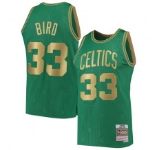 Mænd Trøje Boston Celtics Larry Bird 33 2020-21 Retro Grøn Swingman