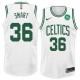 Mænd Trøje Boston Celtics Marcus Smart 36 2017-18 Hvid Swingman