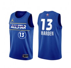 Mænd Trøje Brooklyn Nets James Harden 13 All-Star Eastern Conference Blue 2021 Swingman