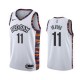 Mænd Trøje Brooklyn Nets Kyrie Irving 11 2019-20 City Edition Hvid Swingman