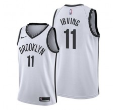 Mænd Trøje Brooklyn Nets Kyrie Irving 11 2019-20 Hvid Swingman