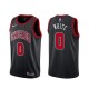 Mænd Trøje Chicago Bulls Coby White 0 2020-21 Sort Swingman