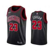 Mænd Trøje Chicago Bulls Michael Jordan 23 2019-20 Sort Swingman