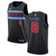Mænd Trøje Chicago Bulls Zach LaVine 8 2018-19 The City Sort Swingman