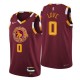 Mænd Trøje Cleveland Cavaliers Kevin Love 0 2021-22 City Edition Wine Swingman