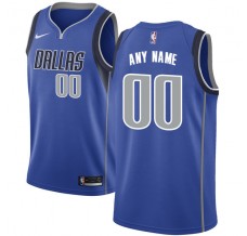 Mænd Trøje Dallas Mavericks Custom 2017-18 Royal Swingman