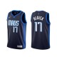 Mænd Trøje Dallas Mavericks J.J. Redick 17 2020-21 Earned Edition Navy Swingman