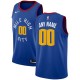 Mænd Trøje Denver Nuggets Custom 2018-19 Blå Swingman