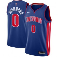 Mænd Trøje Detroit Pistons Andre Drummond 0 2019-20 Blå Swingman