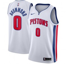 Mænd Trøje Detroit Pistons Andre Drummond 0 2019-20 Hvid Swingman