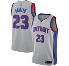 Mænd Trøje Detroit Pistons Blake Griffin 23 2018-19 Grå Swingman