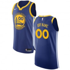 Mænd Trøje Golden State Warriors Custom 2017-18 Blå Swingman