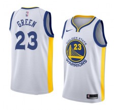 Mænd Trøje Golden State Warriors Draymond Green 23 2017-18 Hvid Swingman
