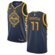 Mænd Trøje Golden State Warriors Klay Thompson 11 2018-19 The City Blå Swingman