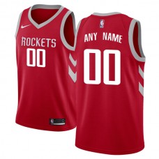 Mænd Trøje Houston Rockets Custom 2017-18 Rød Swingman