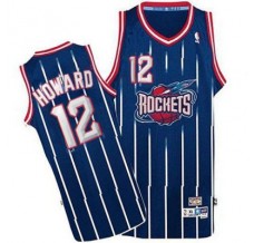 Mænd Trøje Houston Rockets Dwight Howard 12 Hardwood Classics Swingman