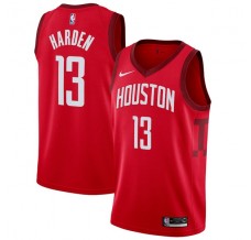 Mænd Trøje Houston Rockets James Harden 13 2018-19 Earned Edition Rød Swingman