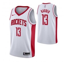Mænd Trøje Houston Rockets James Harden 13 2019-20 Hvid Swingman