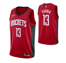 Mænd Trøje Houston Rockets James Harden 13 2019-20 Icon Edition Rød Swingman