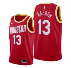 Mænd Trøje Houston Rockets James Harden 13 2019-20 Retro Rød Swingman