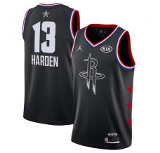 Mænd Trøje Houston Rockets James Harden 13 2019 All-Star Jordan Sort Swingman