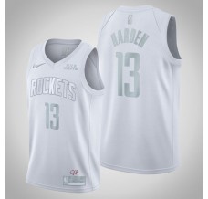 Mænd Trøje Houston Rockets James Harden 13 2020-21 MVP Hvid Swingman
