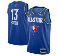 Mænd Trøje Houston Rockets James Harden 13 2020 All-Star Blå Swingman