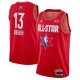 Mænd Trøje Houston Rockets James Harden 13 2020 All-Star Rød Swingman