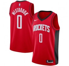 Mænd Trøje Houston Rockets Russell Westbrook 0 2019-20 Icon Edition Rød Swingman
