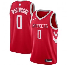Mænd Trøje Houston Rockets Russell Westbrook 0 2019-20 Rød Swingman