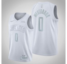 Mænd Trøje Houston Rockets Russell Westbrook 0 2020-21 MVP Hvid Swingman