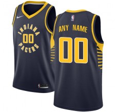 Mænd Trøje Indiana Pacers Custom 2017-18 Navy Swingman