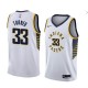 Mænd Trøje Indiana Pacers Myles Turner 33 2017-18 Hvid Swingman