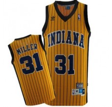 Mænd Trøje Indiana Pacers Reggie Miller 31 Soul Swingman Road
