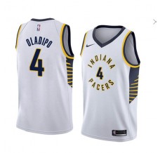 Mænd Trøje Indiana Pacers Victor Oladipo 4 2017-18 Hvid Swingman