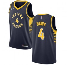 Mænd Trøje Indiana Pacers Victor Oladipo 4 2017-18 Navy Swingman