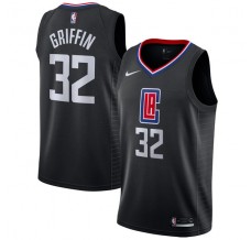 Mænd Trøje Los Angeles Clippers Blake Griffin 32 2017-18 Sort Swingman