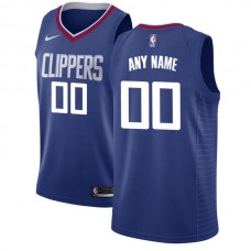 Mænd Trøje Los Angeles Clippers Custom 2017-18 Blå Swingman