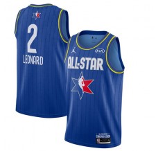 Mænd Trøje Los Angeles Clippers Kawhi Leonard 2 2020 All-Star Blå Swingman