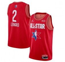 Mænd Trøje Los Angeles Clippers Kawhi Leonard 2 2020 All-Star Rød Swingman