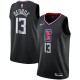 Mænd Trøje Los Angeles Clippers Paul George 13 2019-20 Statement Edition Sort Swingman