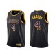 Mænd Trøje Los Angeles Lakers Alex Caruso 4 2020-21 Earned Edition Sort Swingman