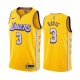 Mænd Trøje Los Angeles Lakers Anthony Davis 3 2019-20 City Edition Gul Swingman