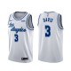 Mænd Trøje Los Angeles Lakers Anthony Davis 3 2019-20 Retro Hvid Swingman