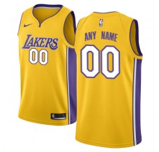 Mænd Trøje Los Angeles Lakers Custom 2017-18 Guld Swingman