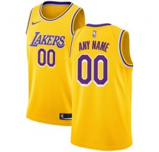 Mænd Trøje Los Angeles Lakers Custom 2018-19 Guld Swingman