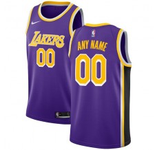 Mænd Trøje Los Angeles Lakers Custom 2018-19 Lilla Swingman