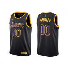 Mænd Trøje Los Angeles Lakers Jared Dudley 10 2020-21 Earned Edition Sort Swingman